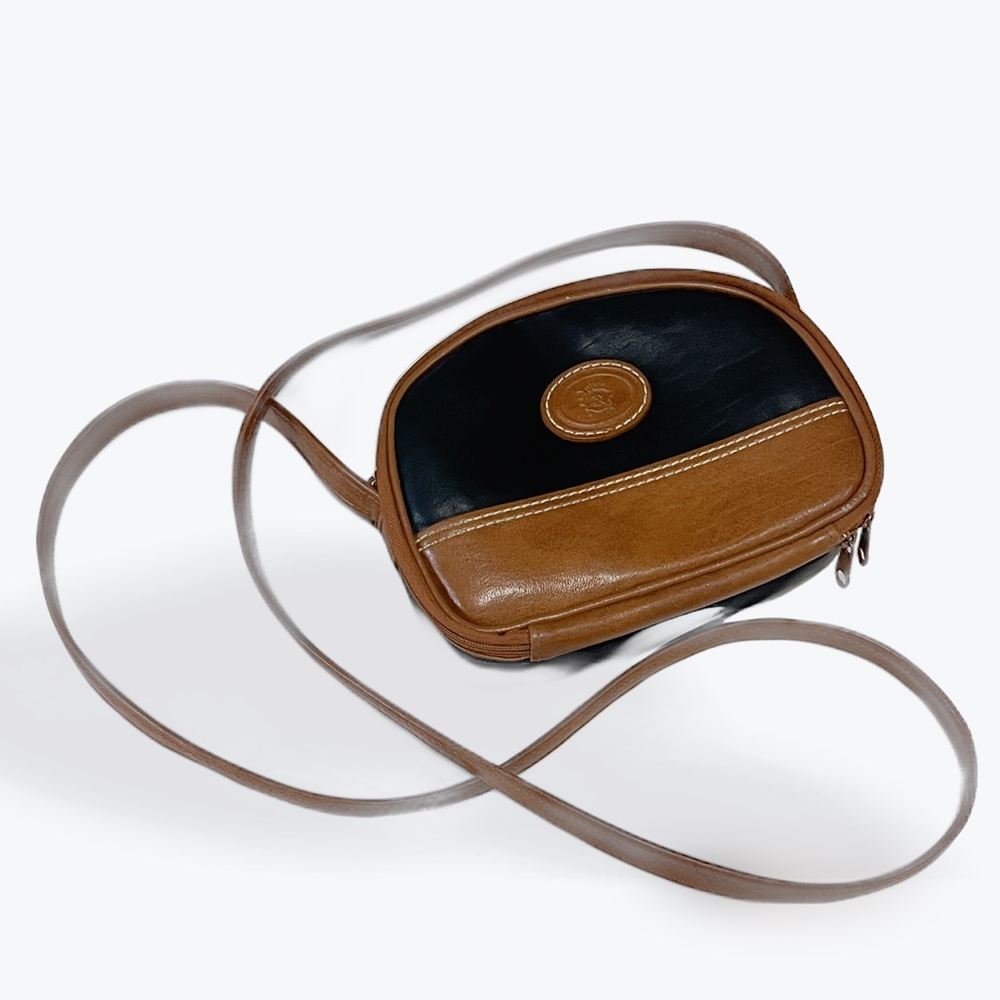 Black and Brown petite Crossbody Bag - Avon